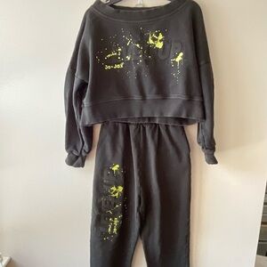 Jo+Jax Level Up Black and Yellow Dance Costume Set